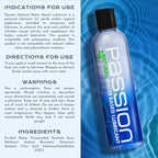 Passion Natural Water-Based Lubricant 8 Oz – Personal Lubricant > Lube > Water Based
