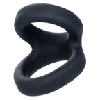 Alpha Liquid Silicone Snug Tugger (Black) – Premium Silicone Stamina Enhancer Sleeve > Cock Ring > Sling