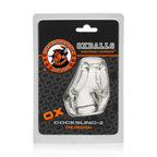 Oxballs Cocksling 2 (Clear) Cock and Ball Ring – Durable Cock and Ball Ring > Cock Ring > Sling