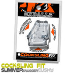 Cocksling Fit (Black) – Slim Adjustable Strap-On Cock Sling > Cock Ring > Sling