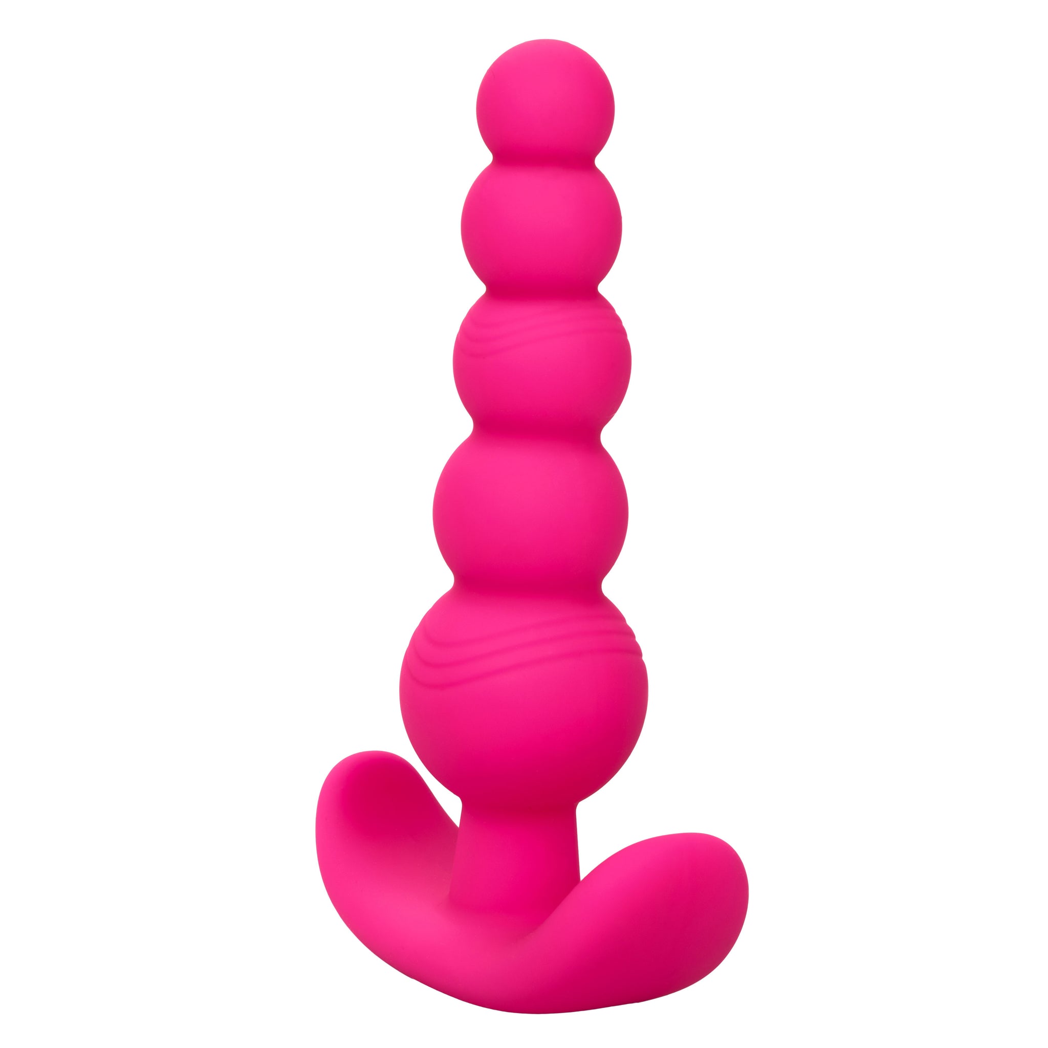 Cheeky X-5 Flexible Silicone Anal Beads with Easy Pull Handle - 4.25 Inch > Anal Range > Anal Beads