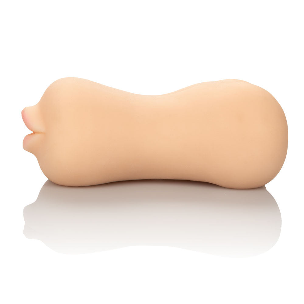 CalExotics Realistic Stroke It Pussy and Ass Masturbator Sleeve Masturbation Aids for Males