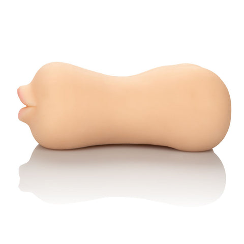 CalExotics Realistic Stroke It Pussy and Ass Masturbator Sleeve Masturbation Aids for Males