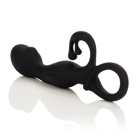Dr. Joel Universal Prostate Probe Black Silicone 4 Inch Ergonomic Curved Design > Anal Range > Prostate Massagers