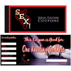 Romantic Sex Coupon Book 20 Playful Idea Cards – Intimate Game Set Default Title > Novelties > Gag Gifts