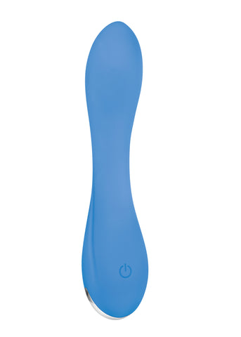 Evolved Crush 12 Centimeter USB Rechargeable Mini Vibrator Blue Vibrators - G Spot