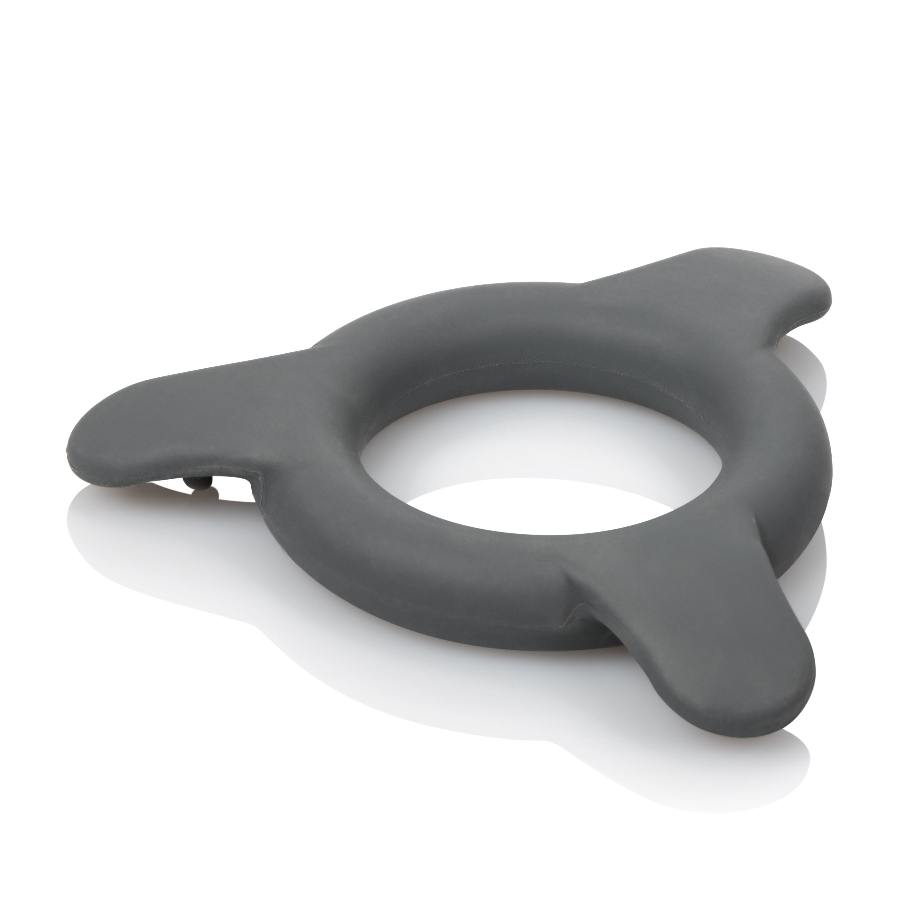 CalExotics Pro Series Silicone Ring Set Medium Large Extra Large Gray Flexible Stretchable COCK RING Set