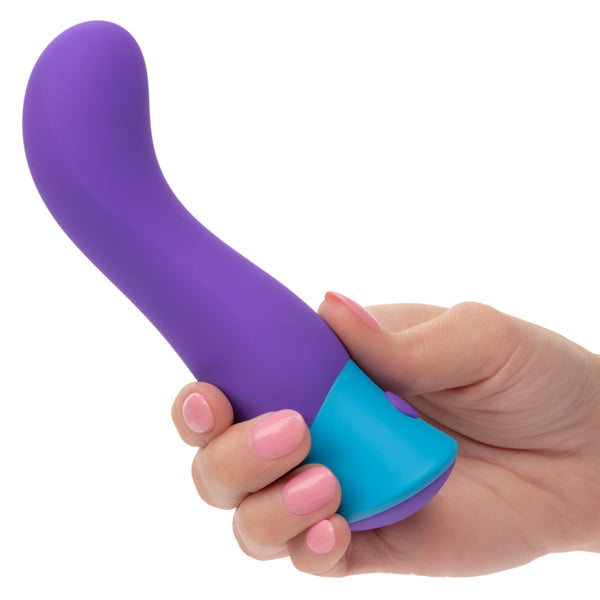 Rave G-Vibe Purple and Blue Silicone USB Rechargeable Waterproof G-Spot Massager with 10 Speeds and Intense Power Vibrators