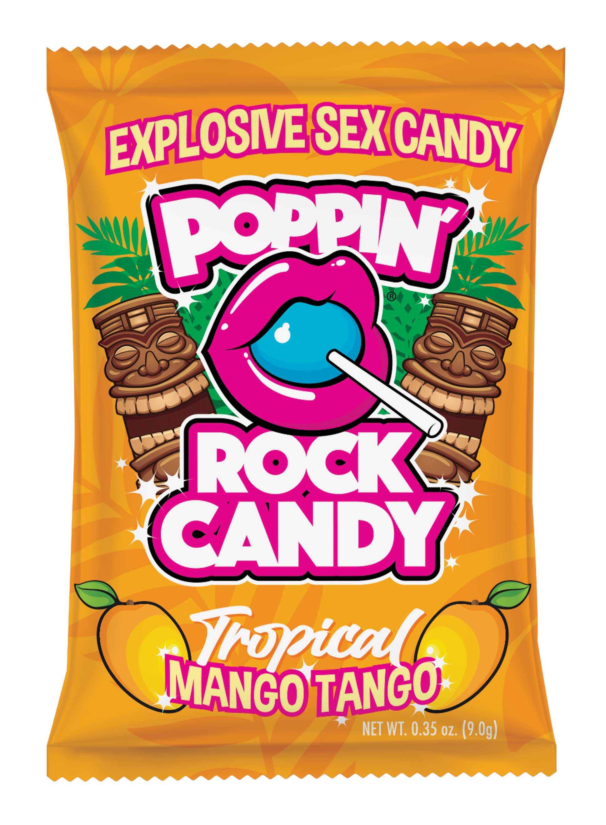 Poppin Rock Candy (Mango Tango) – Edible Candy > Novelties > Candy & Edible Items