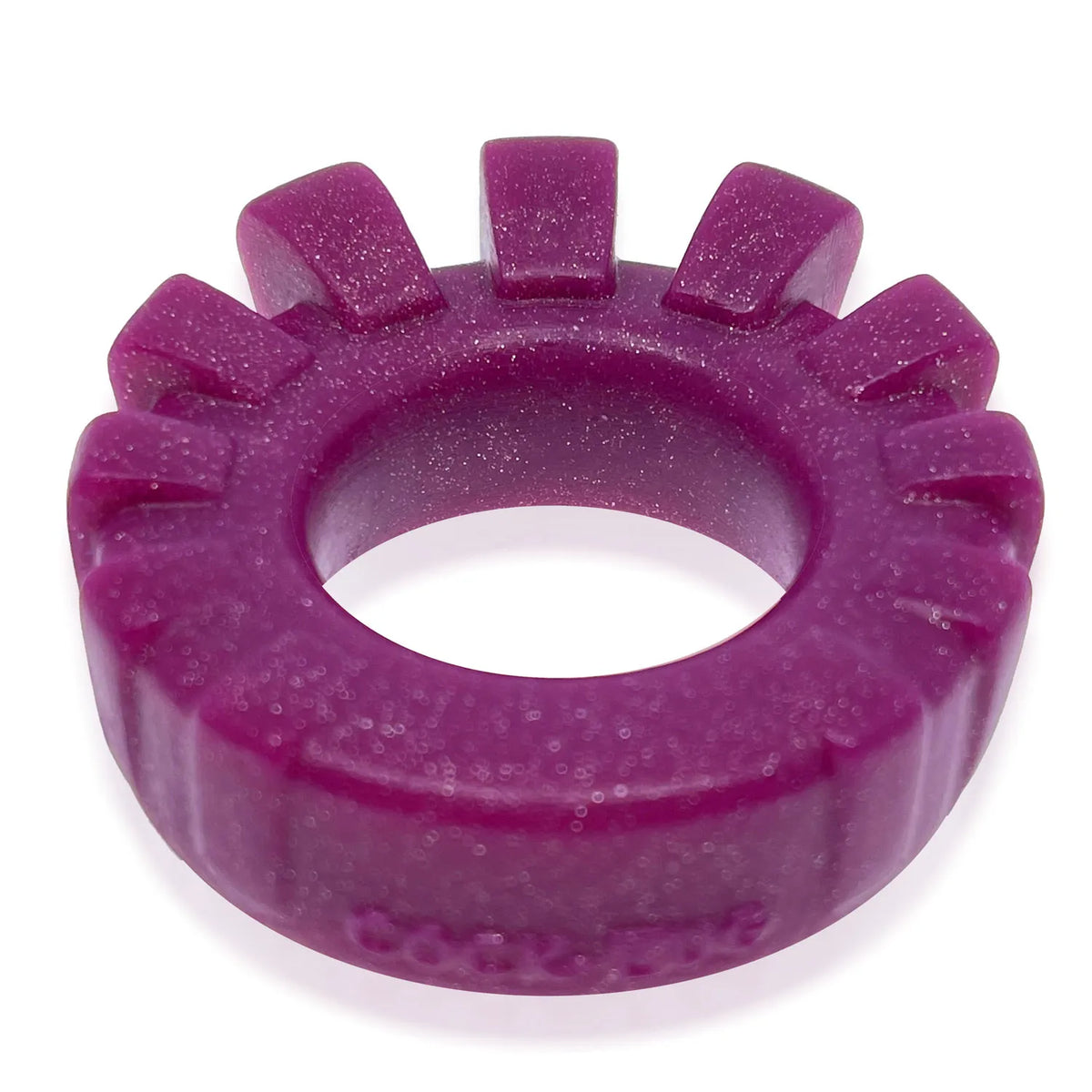 Oxball Cock-Lug Stretchy Silicone Cockring with Lugs Purple > Cock Ring > Single