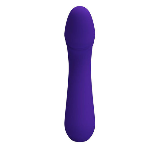 Cetus Rechargeable Purple G-Spot Vibrator With Silicone Design Vibrators
