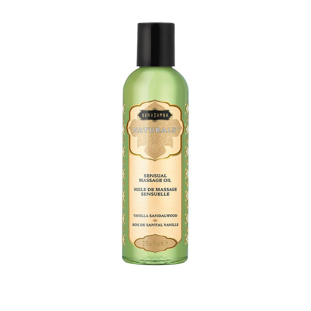 Kama Sutra Naturals Vanilla Sandalwood Massage Oil 2 Fl Oz Secondary image