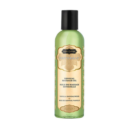 Kama Sutra Naturals Vanilla Sandalwood Massage Oil 2 Fl Oz