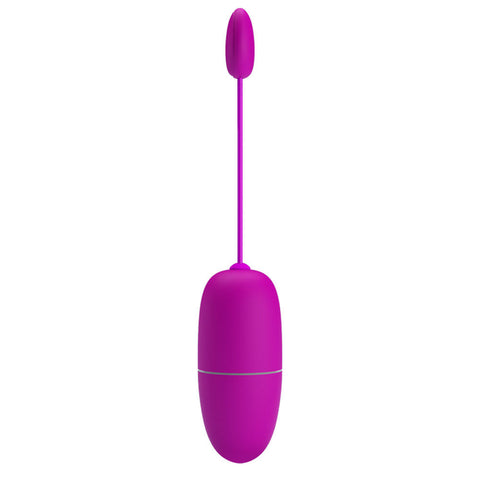 Pretty Love Nymph Global Remote Control Series - Purple Clit Stimulators