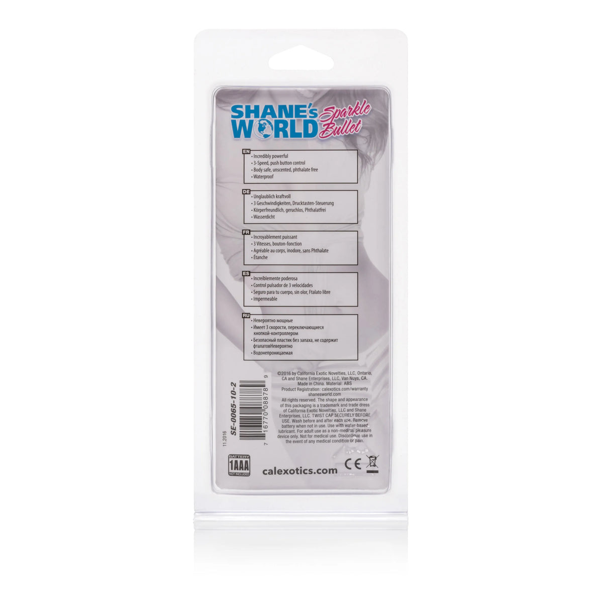 Shane's World Sparkle Bullet – Compact Discreet Bullet Vibrator > Sex Toys For Ladies > Clitoral Vibrators and Stimulators