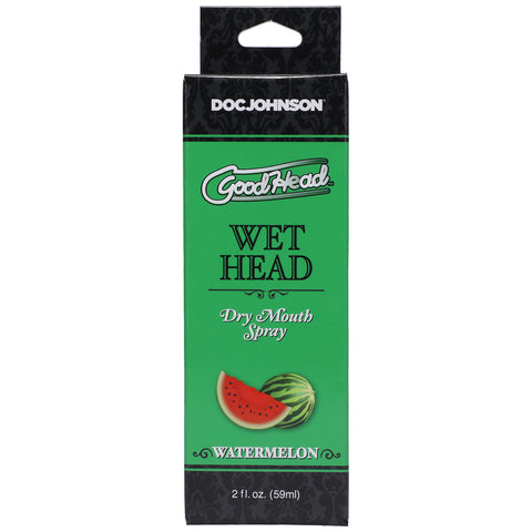 GoodHead Wet Head Dry Mouth Spray 59 ml Watermelon Flavor Oral Gels & Sprays