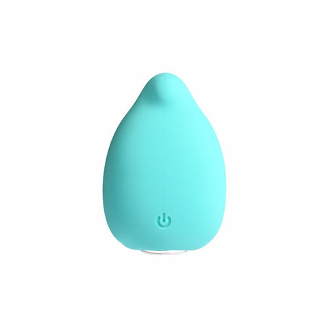 Yumi Rechargeable Finger Vibrator in Foxy Pink with 10 Modes Suction Stimulator
