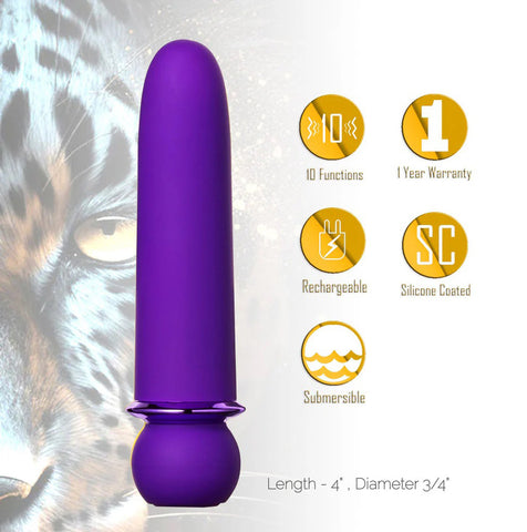 Maia JAGUAR - - 10.1 cm USB Rechargeable Bullet BULLETS & EGGS