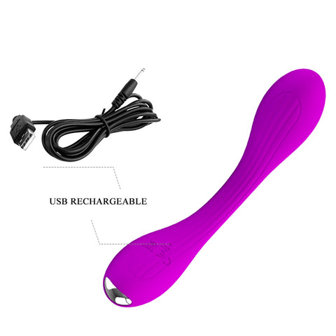 Pretty Love Yedda Bendable Purple G-Spot and Clitoral Vibrator Vibrators