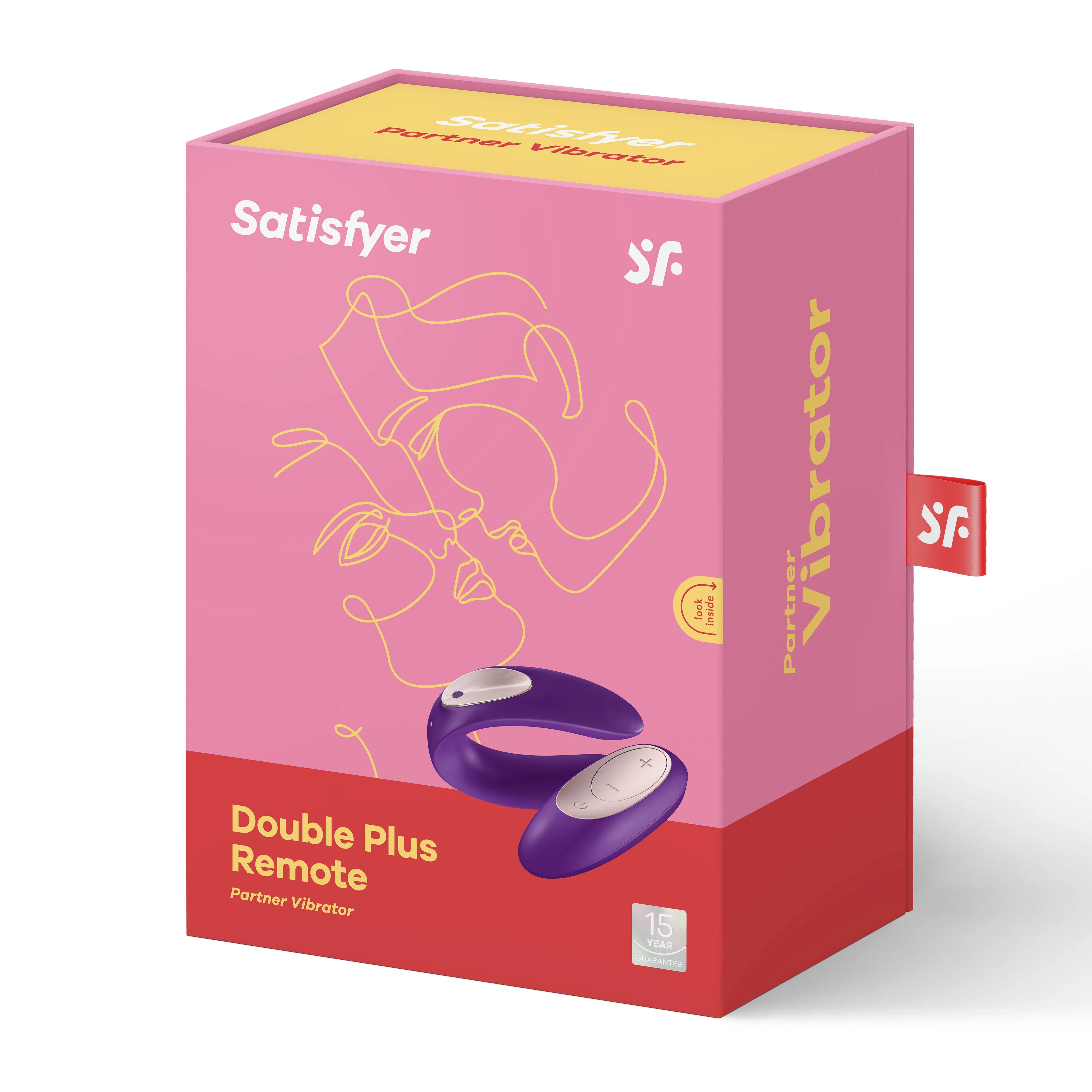 Satisfyer Partner Double Plus – Remote-Controlled Silicone Couples Vibrator > Sex Toys > Couples Toys
