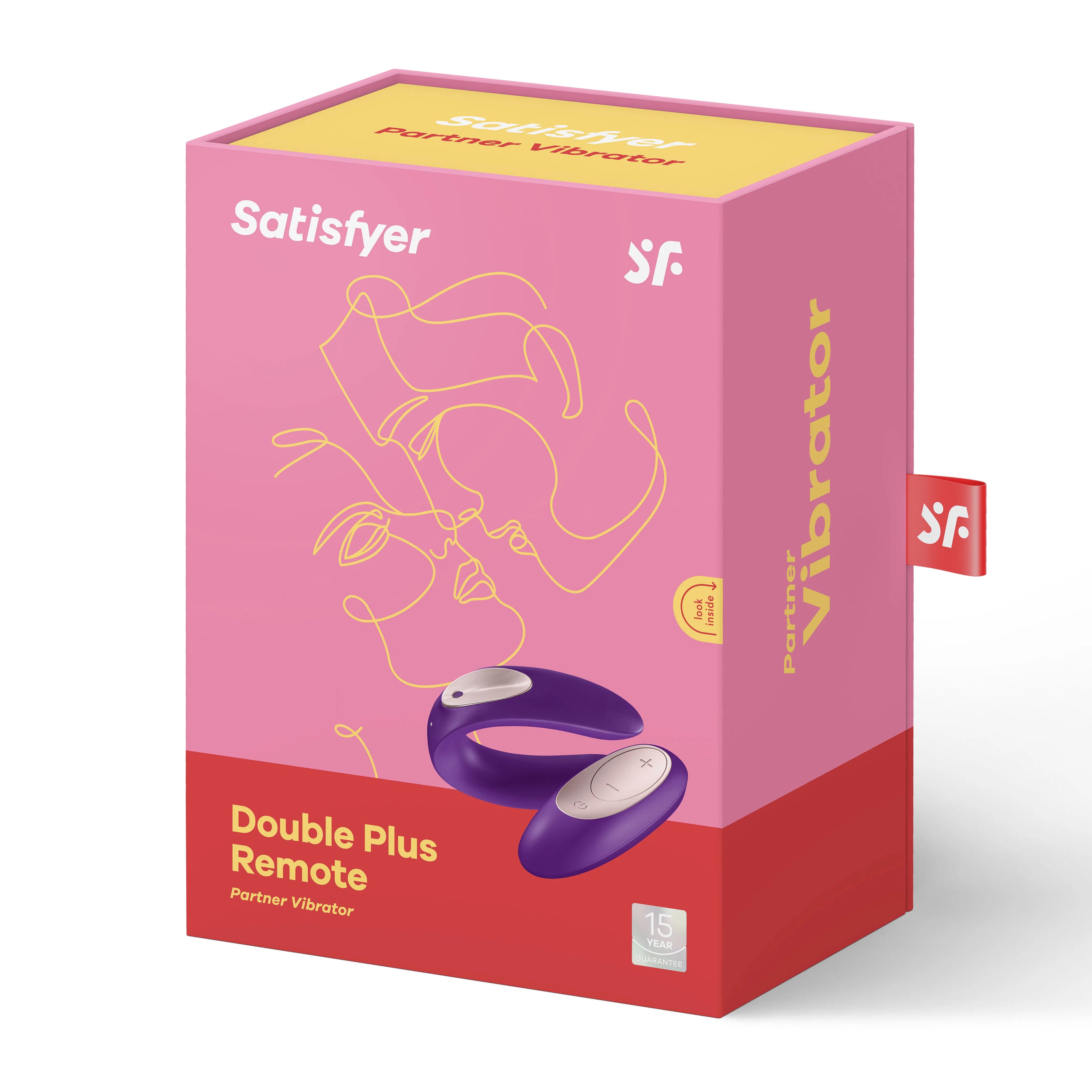 Satisfyer Partner Double Plus – Remote-Controlled Silicone Couples Vibrator > Sex Toys > Couples Toys