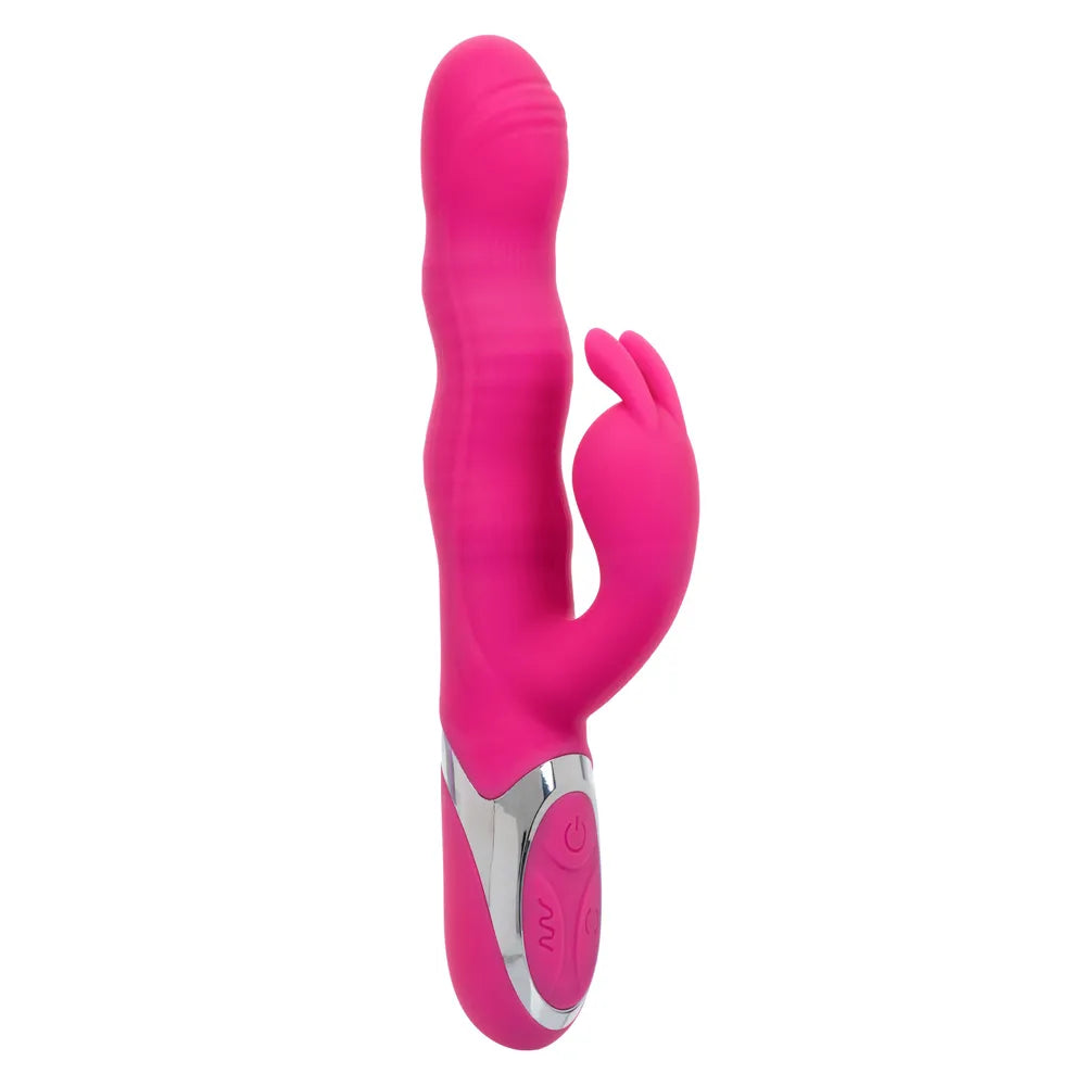 Enchanted Wave Action Bunny (Pink) – Dual Motor Rabbit Vibrator > Vibrators > Ladies > Rabbit Main image