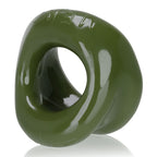 Meat Bigger Bulge Black Flexible Padded Cockring Green > Cock Ring > Single