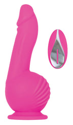Evolved Ballistic 19 cm Vibrating Dong with Remote > Vibrators > Realistic Vibrators