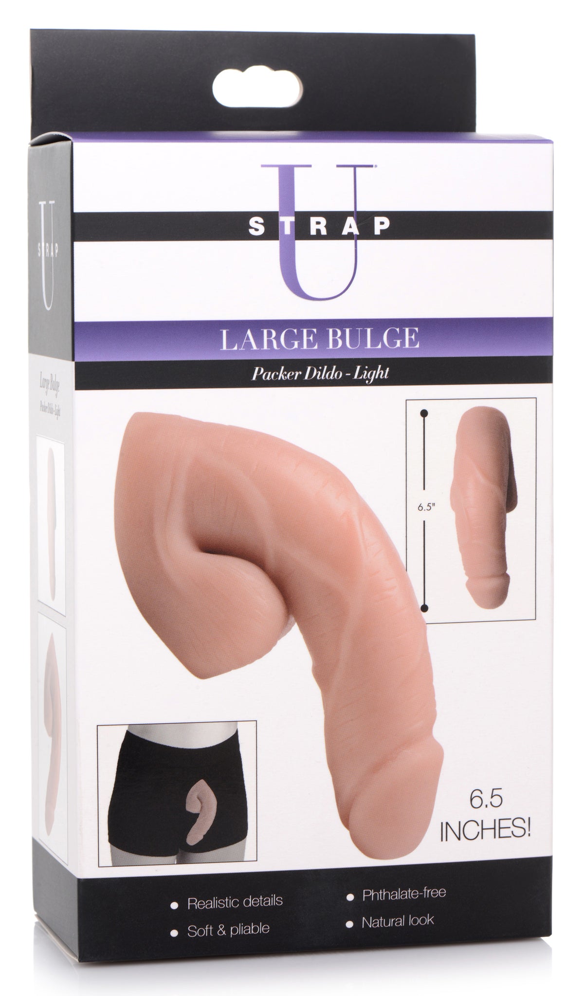 Large Bulge Soft Packer Dildo 7 Inch Light Skin Tone > Gender > Packers