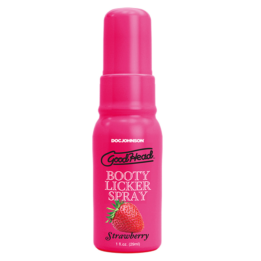 GoodHead Booty Licker Spray Strawberry 29ml Delicious Flavor > Lube > Oral Gels & Sprays