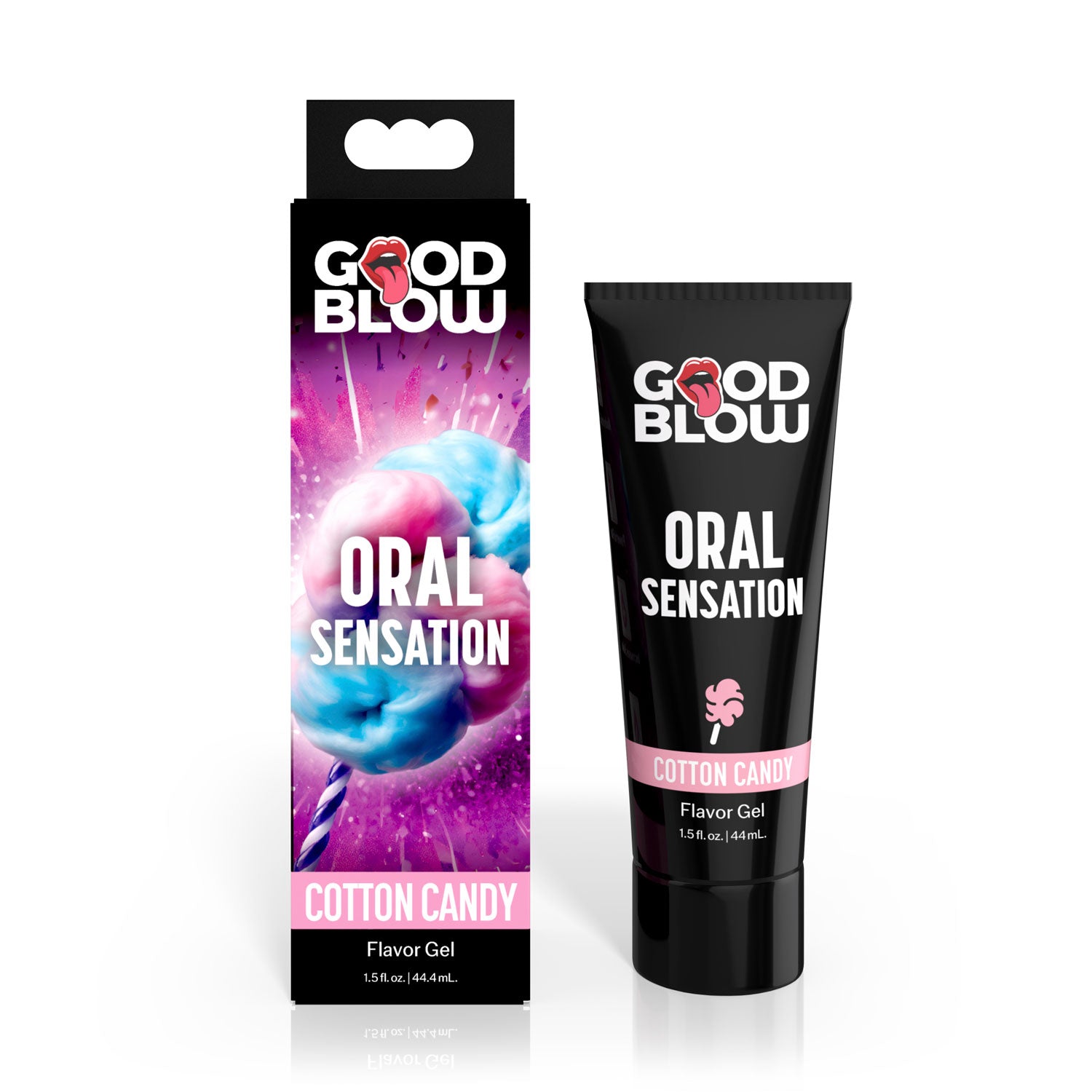 Good Blow Oral Sensation Gel Cotton Candy Flavor 44 Milliliter Tube Oral Gels & Sprays