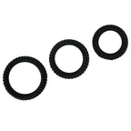 Ram Ultra Black Silicone Cock Ring Set > Cock Ring > Sets