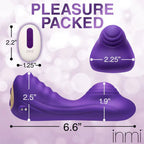 Purple Silicone Vibrating Grinder with Remote Control > Vibrators > Vibrating Pads