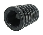 XR Brands Spiral Ball Stretcher Flexible Black Cylinder Scrotum Toy Black > Sex Toys For Men > Ball Stretchers