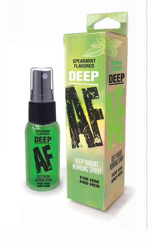 Deep Af Mint Flavoured Deep Throat Spray 29 ml Default Title Oral Gels & Sprays