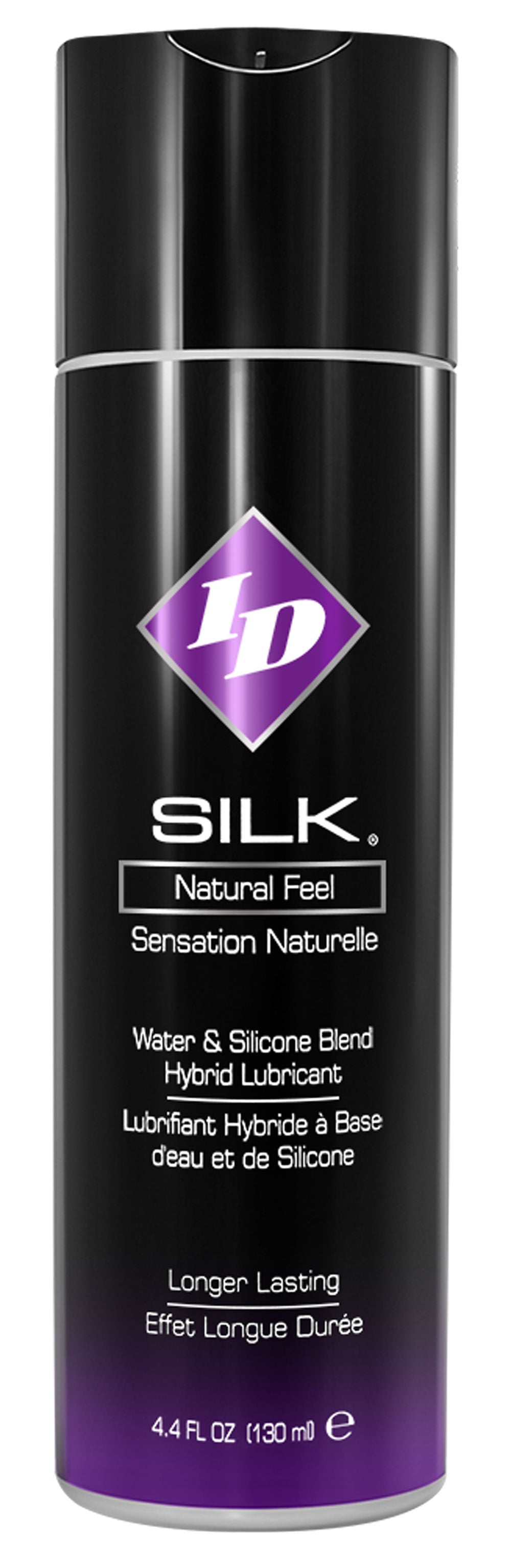 ID Silk Natural Feel Water Based Lubricant 4.4 Fl Oz 130 Ml Default Title Water Based Lube