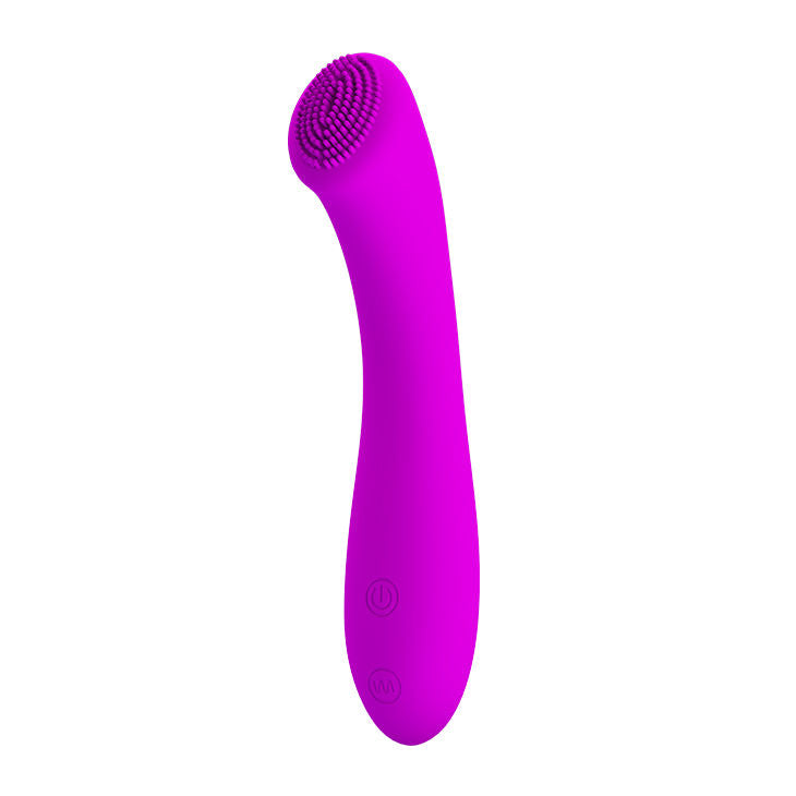 Pretty Love Len Rechargeable Mini Wand Vibrator in Purple Purple Vibrators