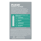 Trojan Raw Non-Latex Condoms 10 Pack Ultra Thin Sensual > Essentials > Condoms