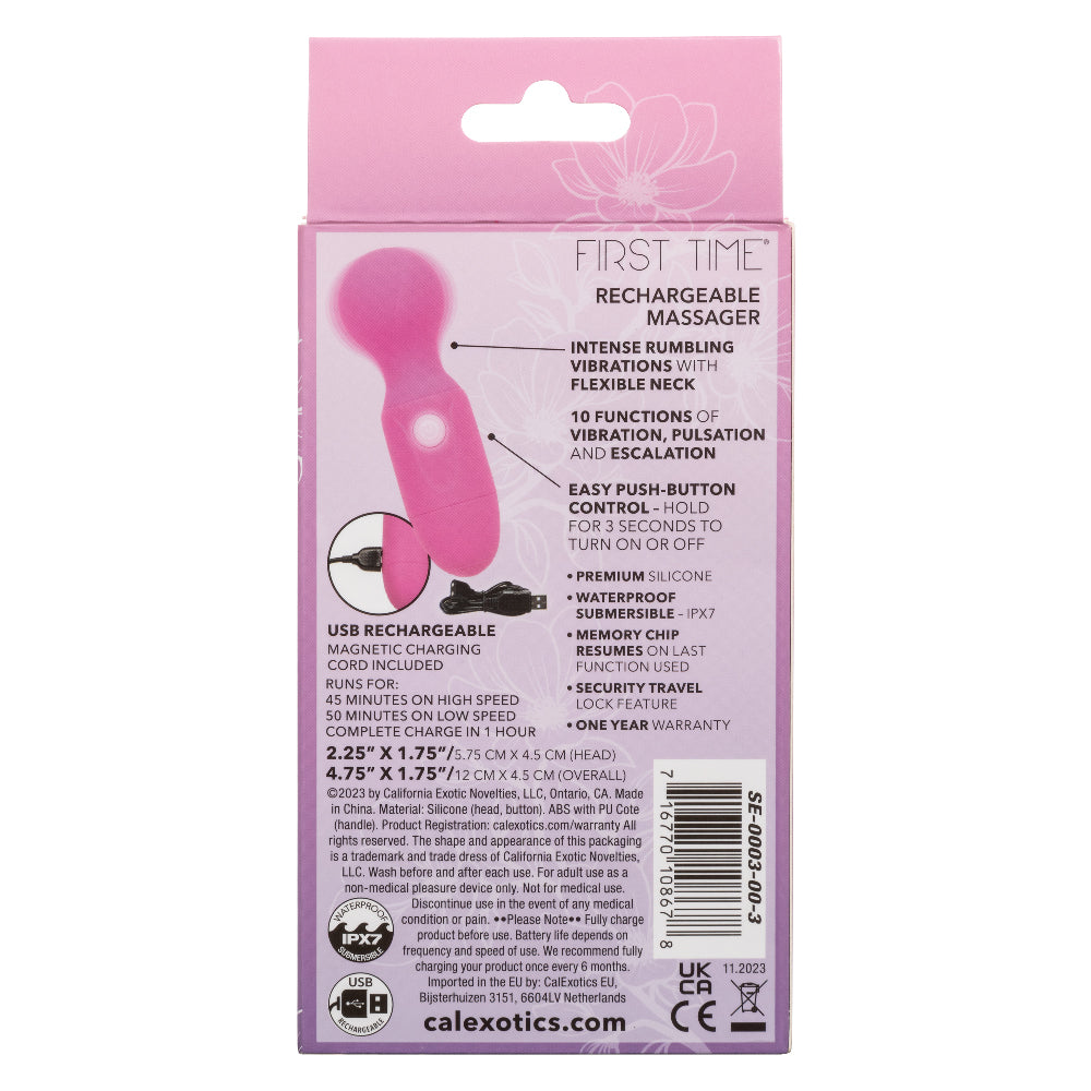 First Time Rechargeable Massager Electric Massager