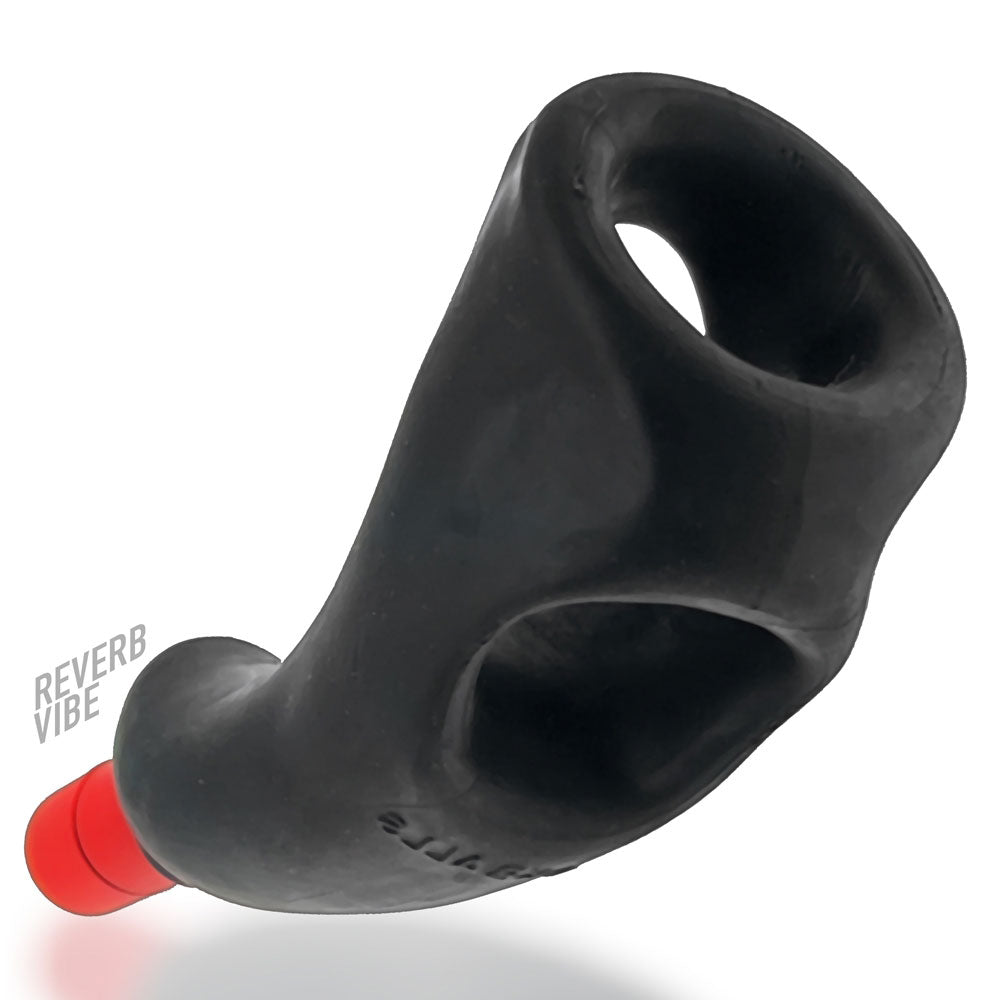 Buzzfuck Taint Vibe Sling Vibrating Cock Sling by Oxballs Black > Cock Ring > Sling