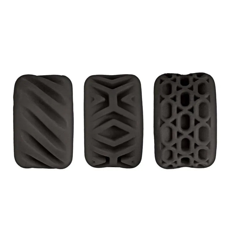 Super Stretchy Textured Silicone Stroker Rings Set – Stretchy Cock Rings > Cock Ring > Sets