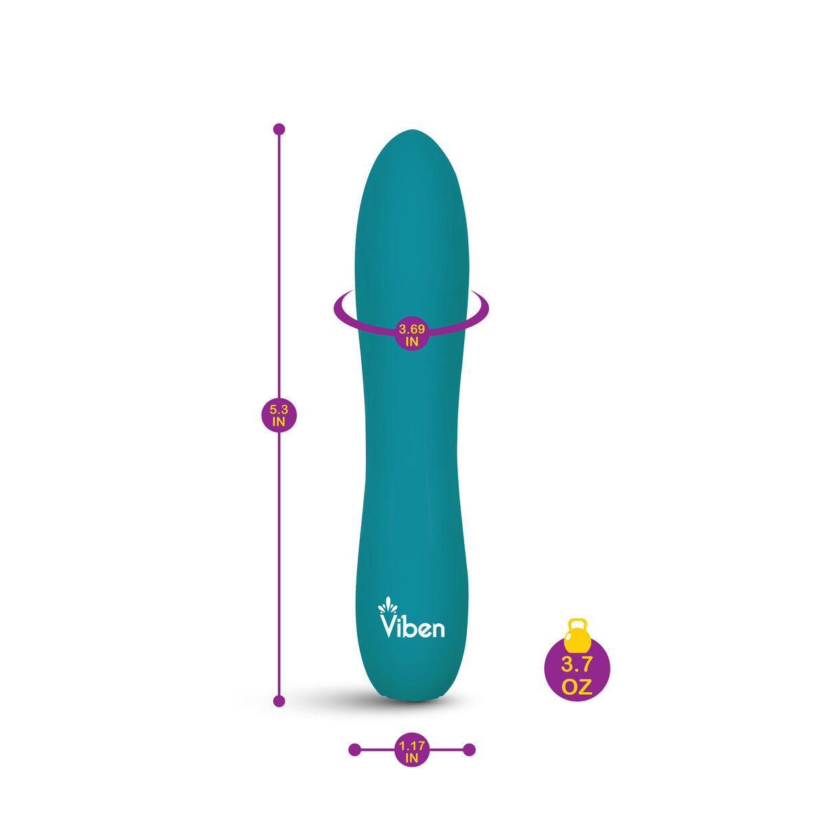 Viben Vivacious Rumble Motor Bullet Ocean > Vibrators > Mini Vibrators