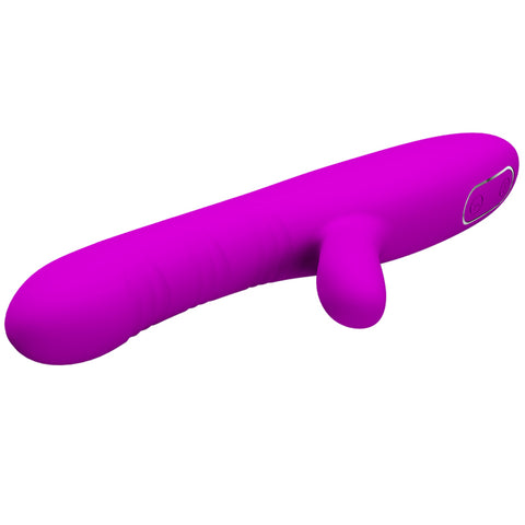Pretty Love Angelique Bendable Rabbit Vibrator with Vibration VIBRATORS-RABBIT