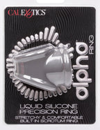 Alpha Liquid Silicone Precision Ring (Gray) – Ultra Stretchy Cock Ring > Cock Ring > Sling