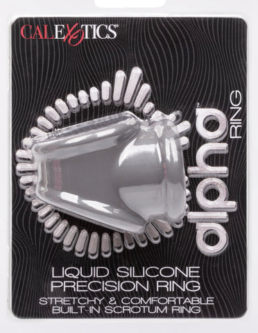 Alpha Liquid Silicone Precision Ring (Gray) – Stretchy Cock Ring COCK RINGS Sling
