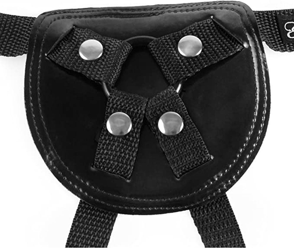Fetish Fantasy Stay-Put Harness Black Soft Neoprene Harness Black Harnesses & Strap-Ons