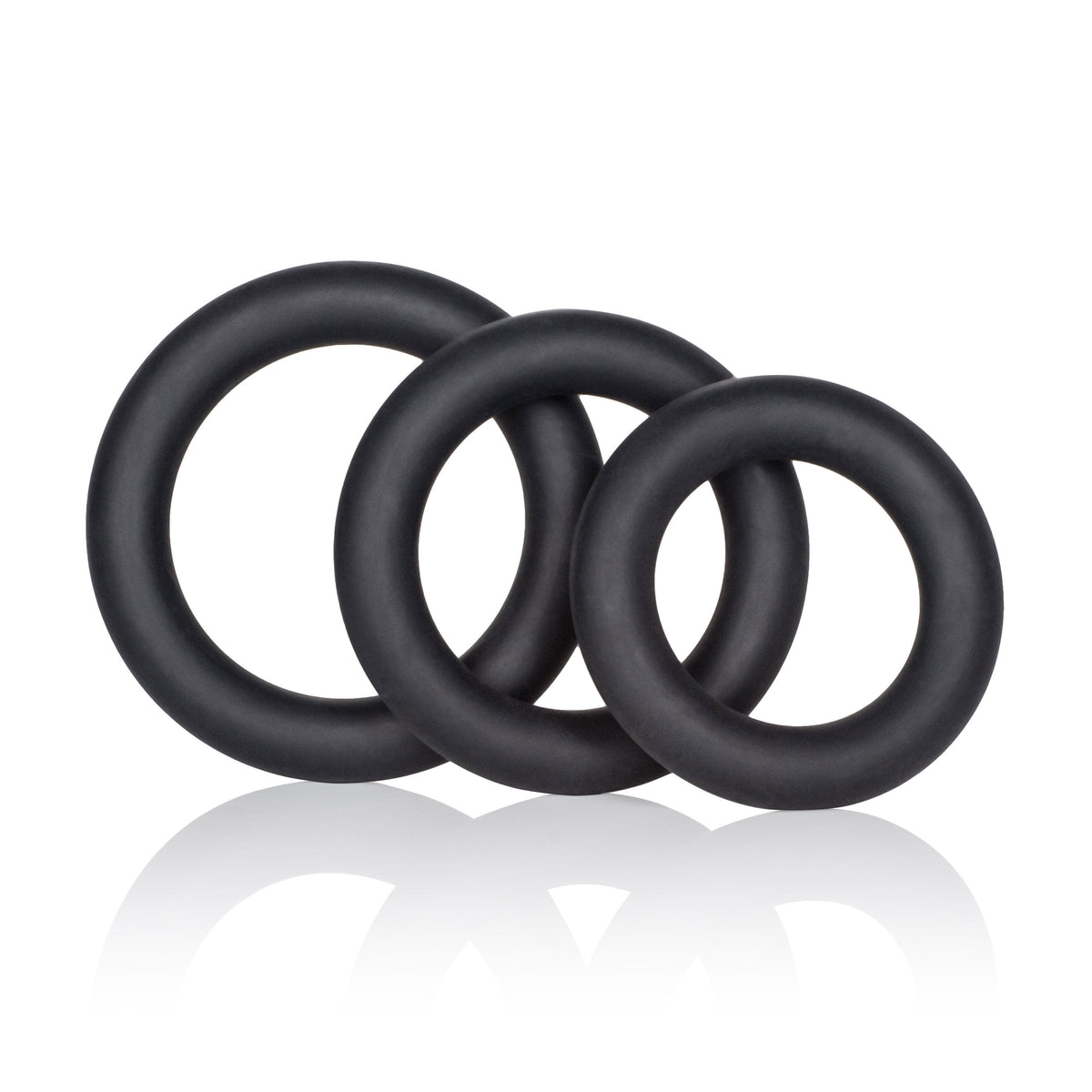 Dr Joel Kaplan Silicone Support Rings Set in Black for Men Black COCK RING Set