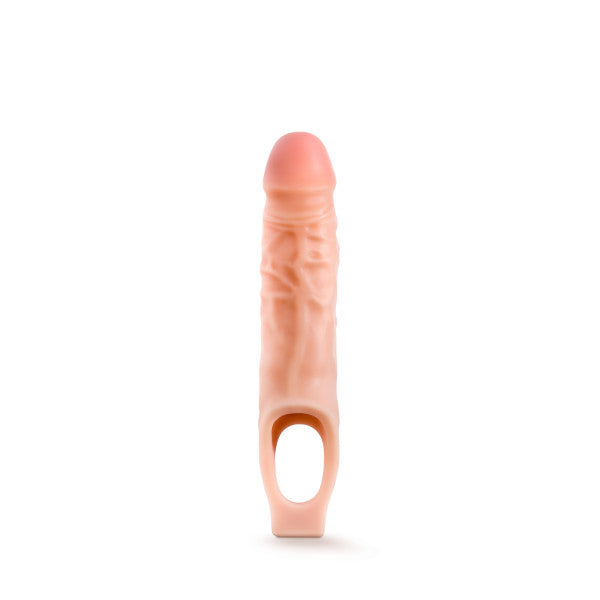 Performance 9 Inch Cock Sheath Penis Extender with Vanilla Scent > Sex Toys For Men > Penis Sleeves