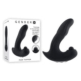 Gender X ANAL TOYS Black Gender X MAD TAPPER -  Double Tapping Vibrating Massager 844477022697