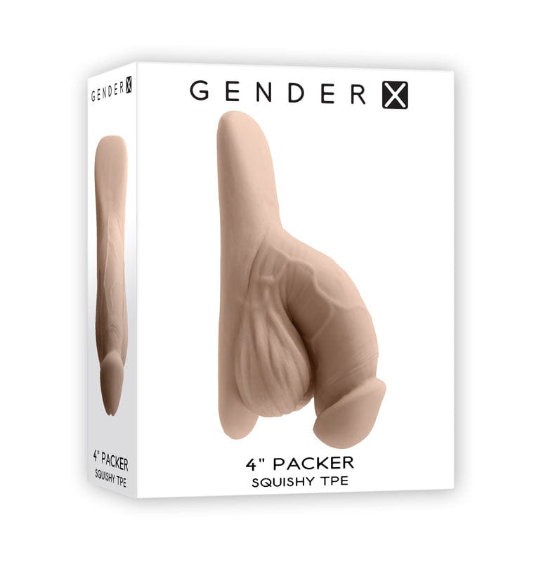 Gender X STRAP-ONS Flesh Gender X 4'' PACKER - Light 844477022536